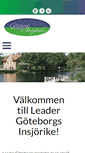 Mobile Screenshot of goteborgsinsjorike.se